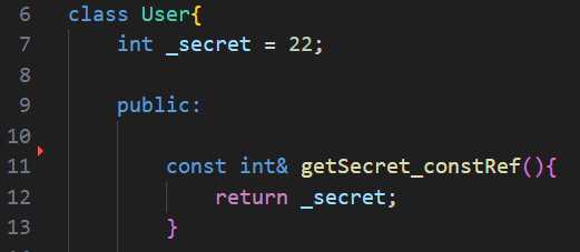 const keyword example